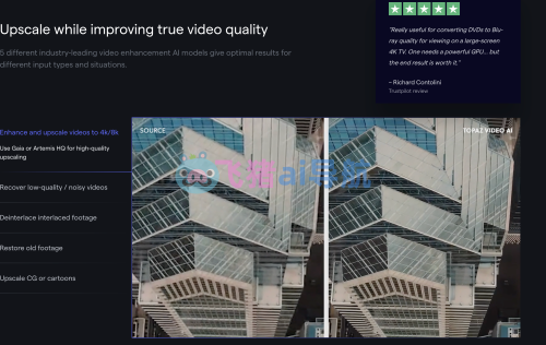 topaz video enhance ai