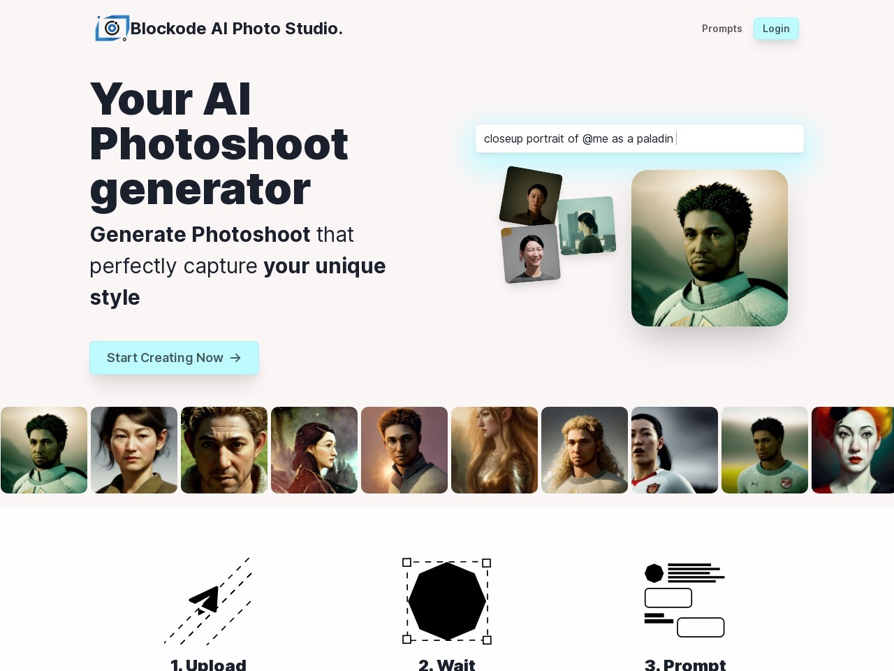 点击放大图片 Blockode AI Photo Studio